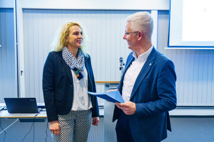 Silvia Meinen für ihr ehrenamtliches Engagement ausgezeichnet!