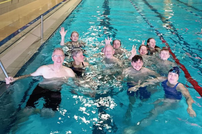 Beachtliche 4200m beim 1-Stunde-Staffelschwimmen im niederländischen Hoogezand am 28.03.2026!