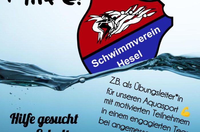 🔵 50 Jahre Schwimmverein Hesel – und wir brauchen euch! 🏊‍🤝